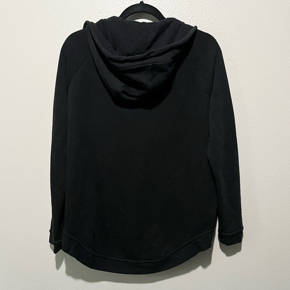 NIKE- Black Full Zipper Hoodie with Pockets Size S - Picture 2 of 3